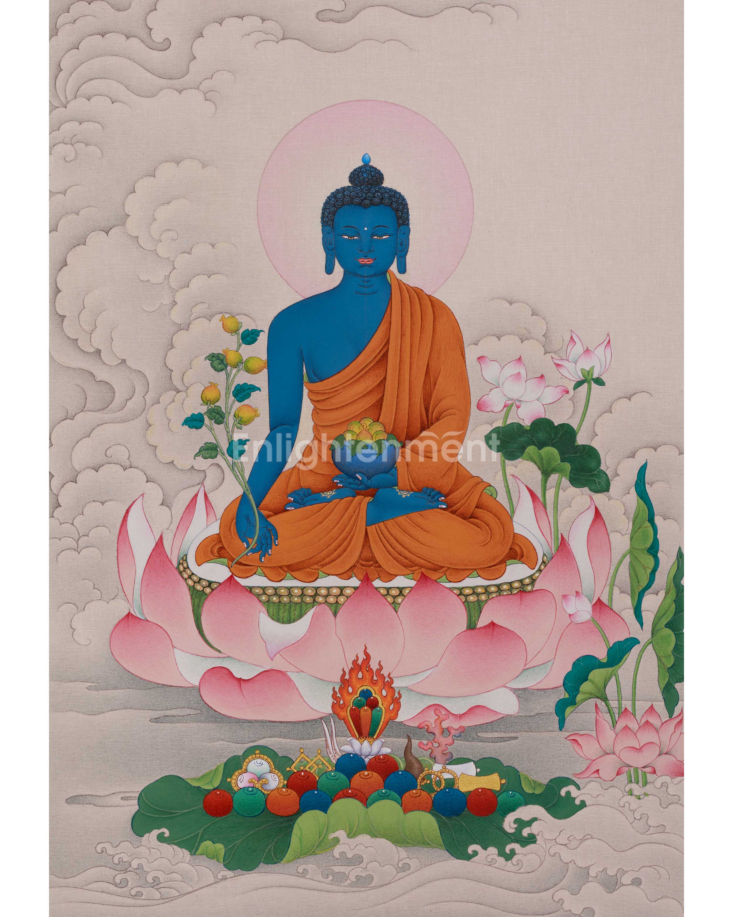 Healing Deity, Medicine Buddha Art