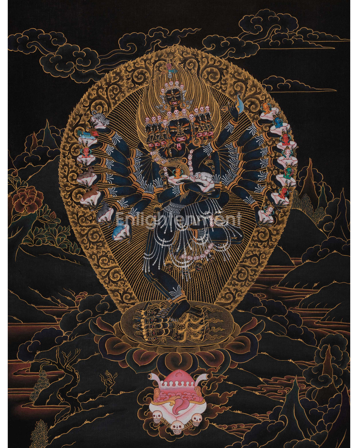Hevajra Thangka Painting