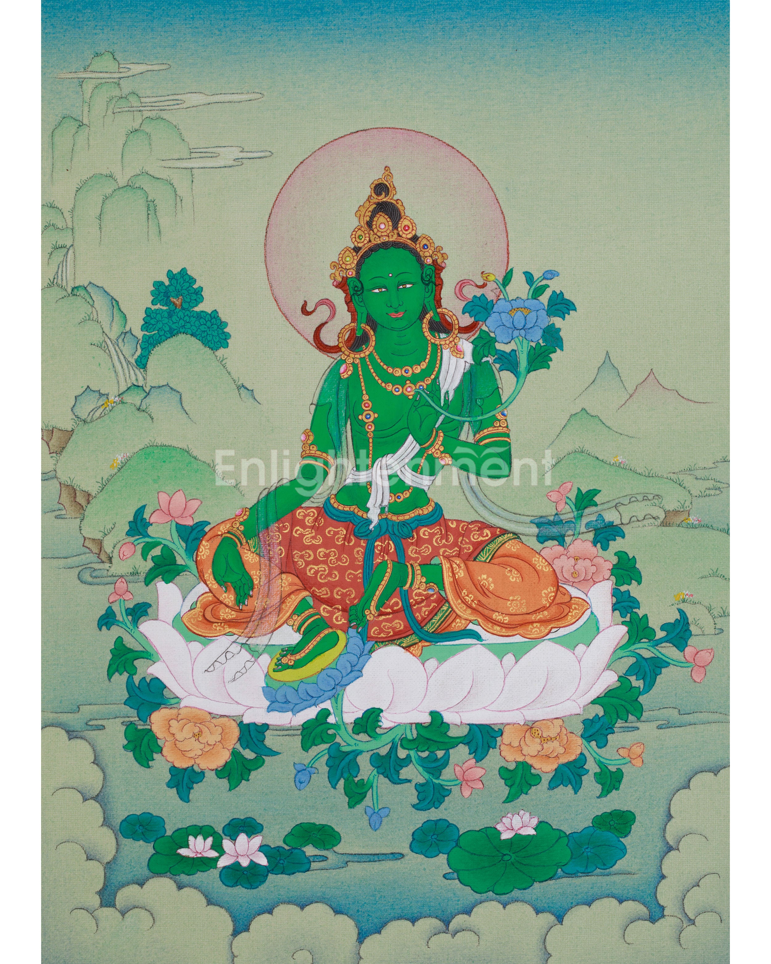 Himalayan Art of Green Tara