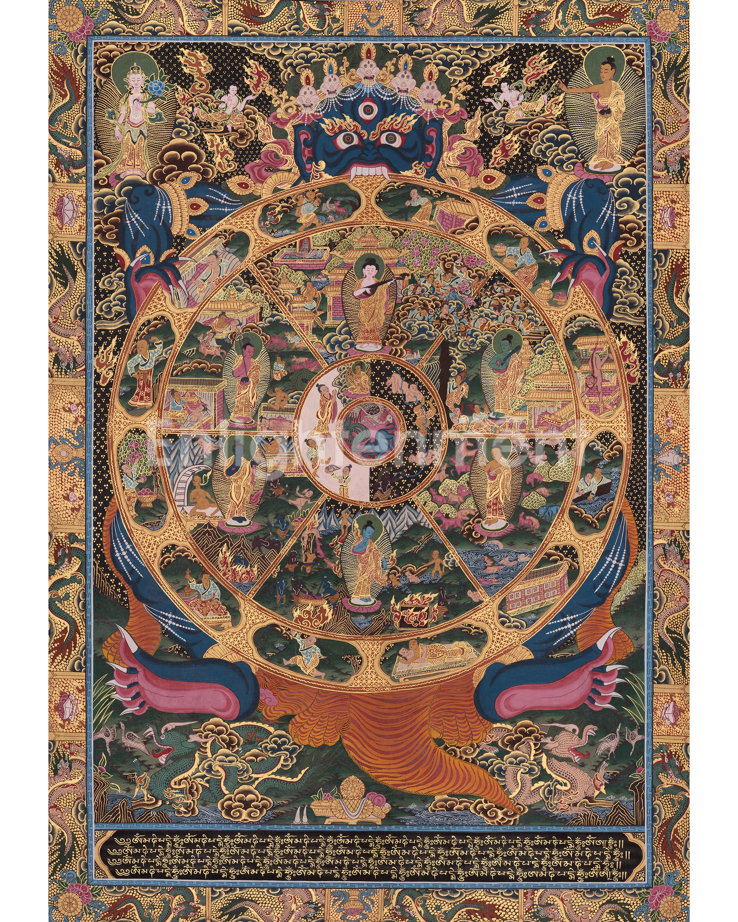 Himalayan Art of Wheel of Life