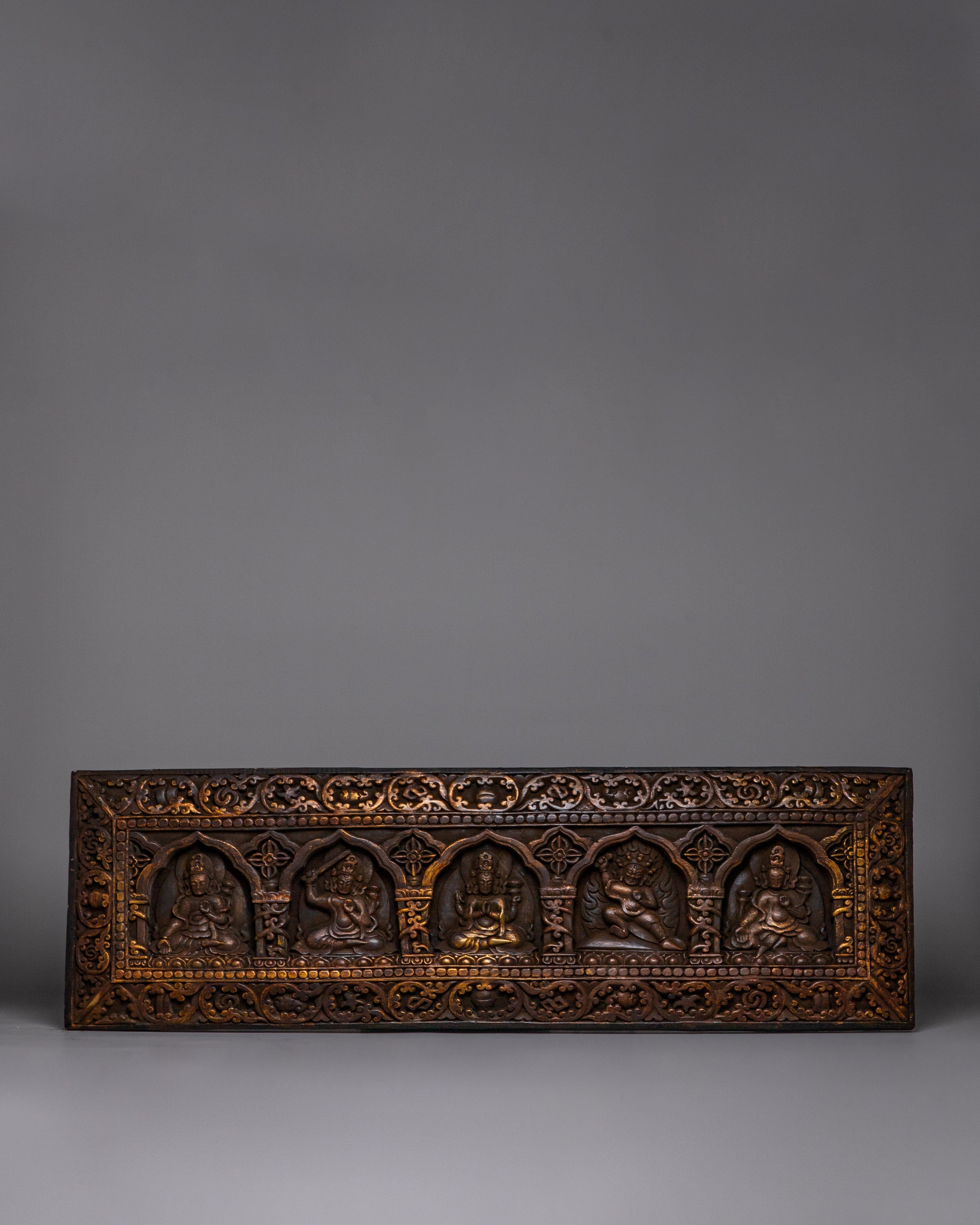 Himalayan Buddhist Deity Wall Hanging 