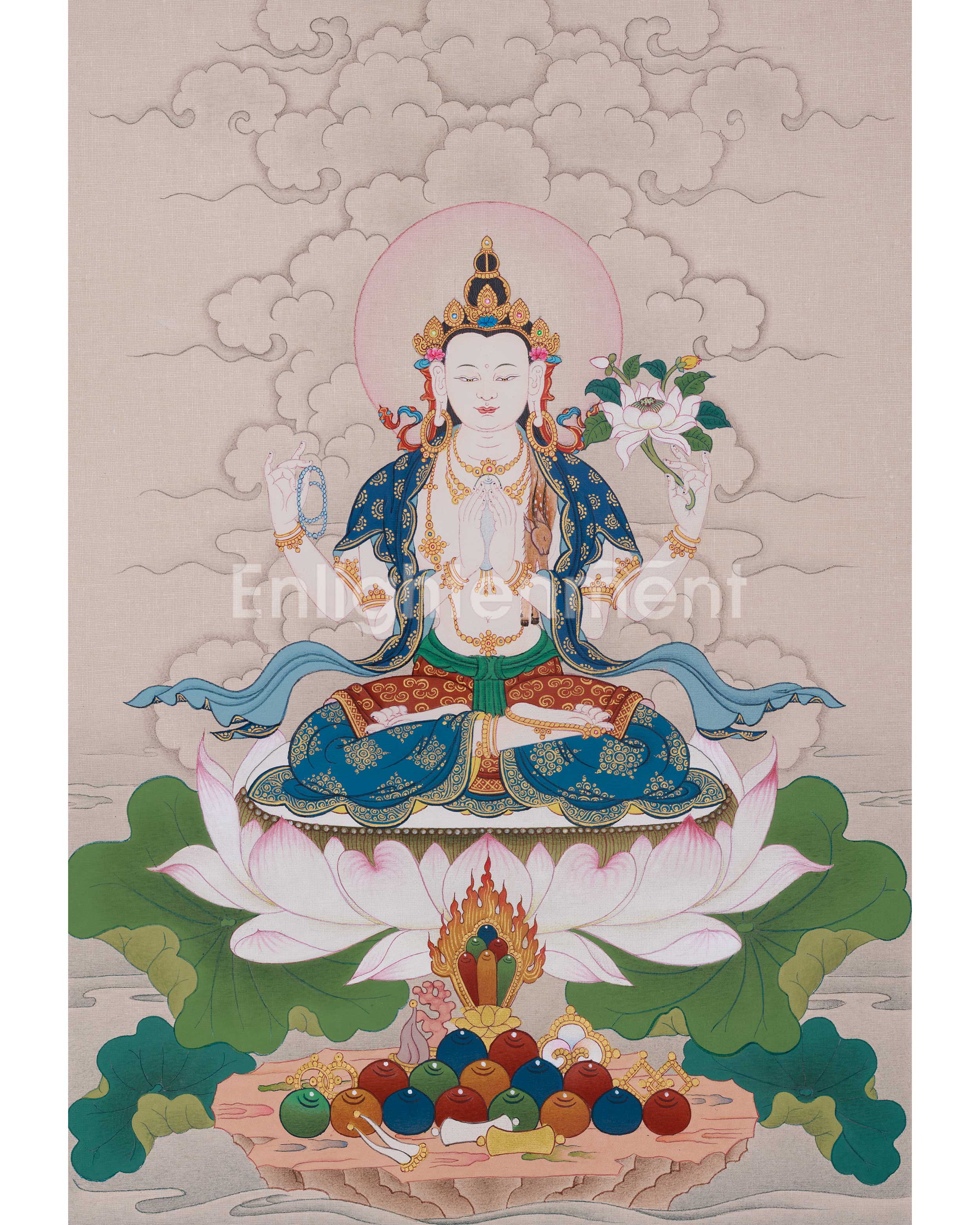 Himalayan Chenrezig Art 
