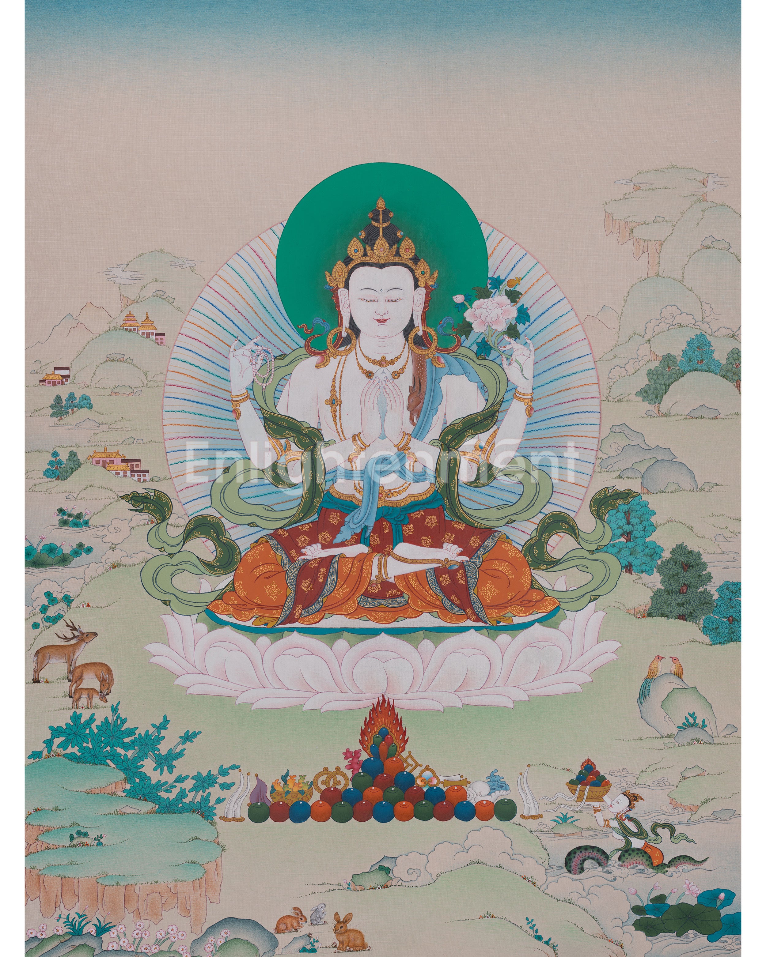 Himalayan Chenrezig Artwork