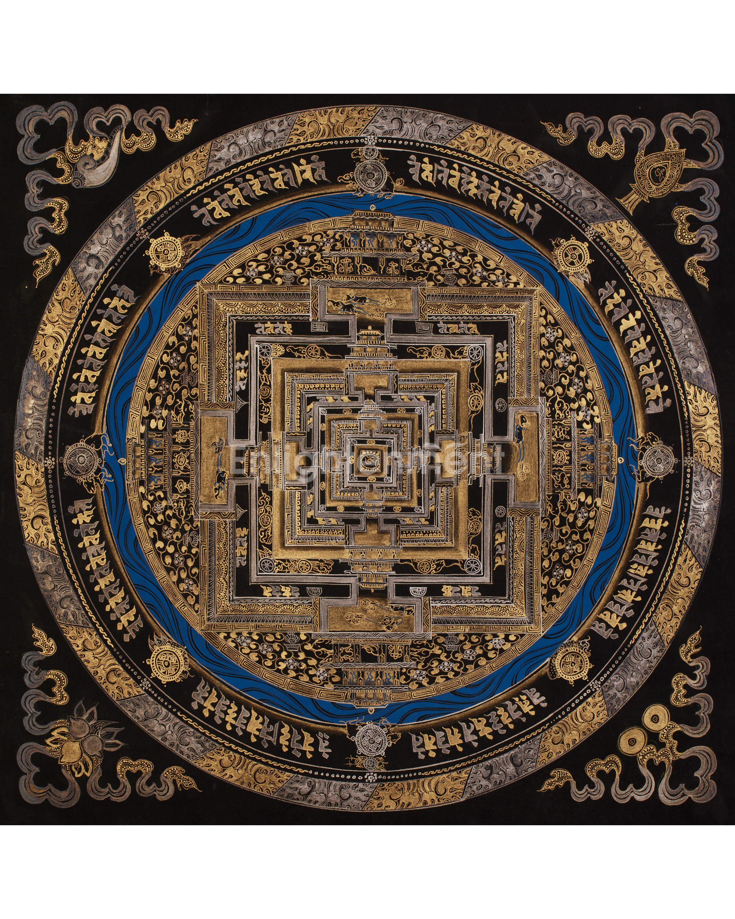 Himalayan Kalachakra Mandala Art 