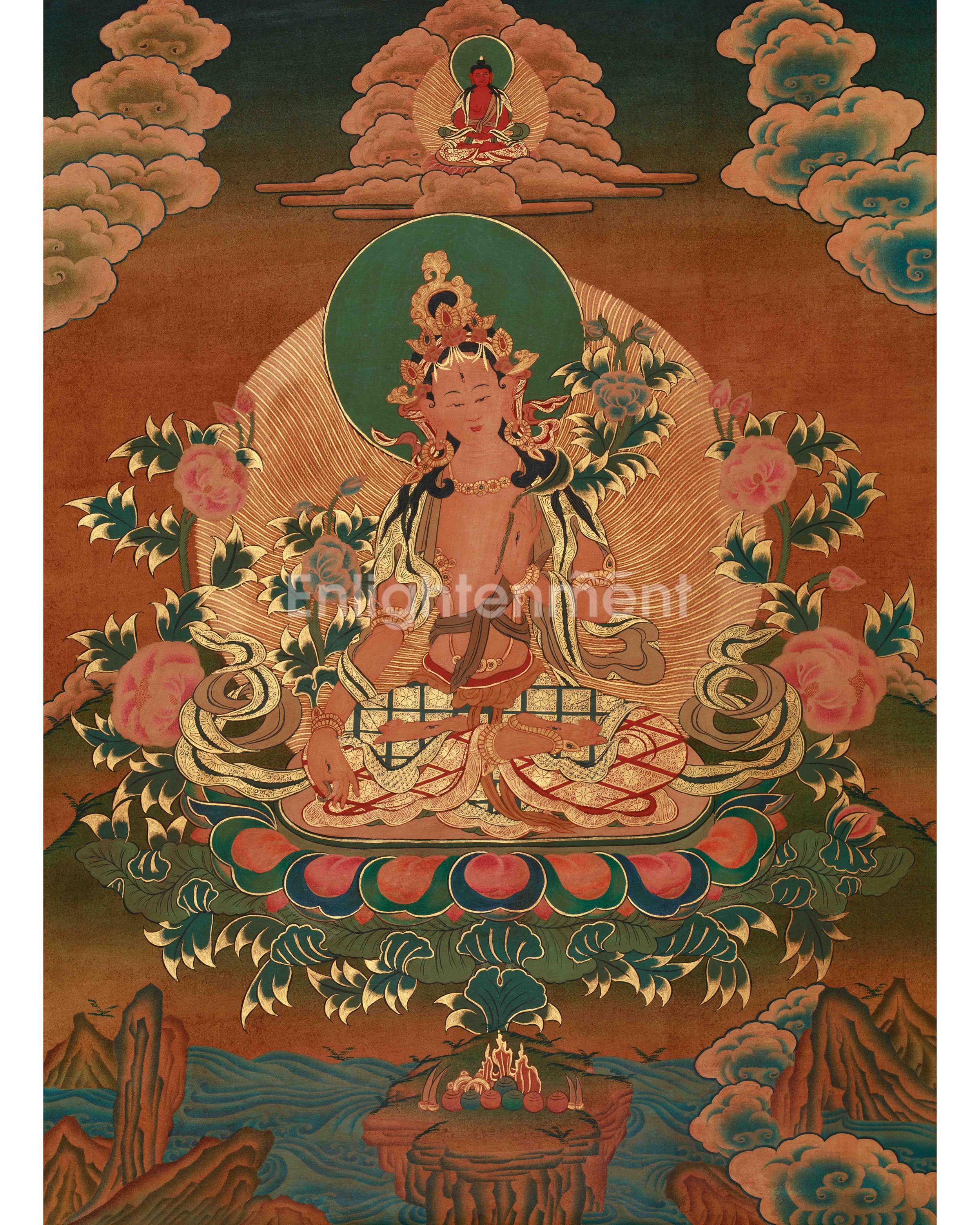 Himalayan White Tara Art 