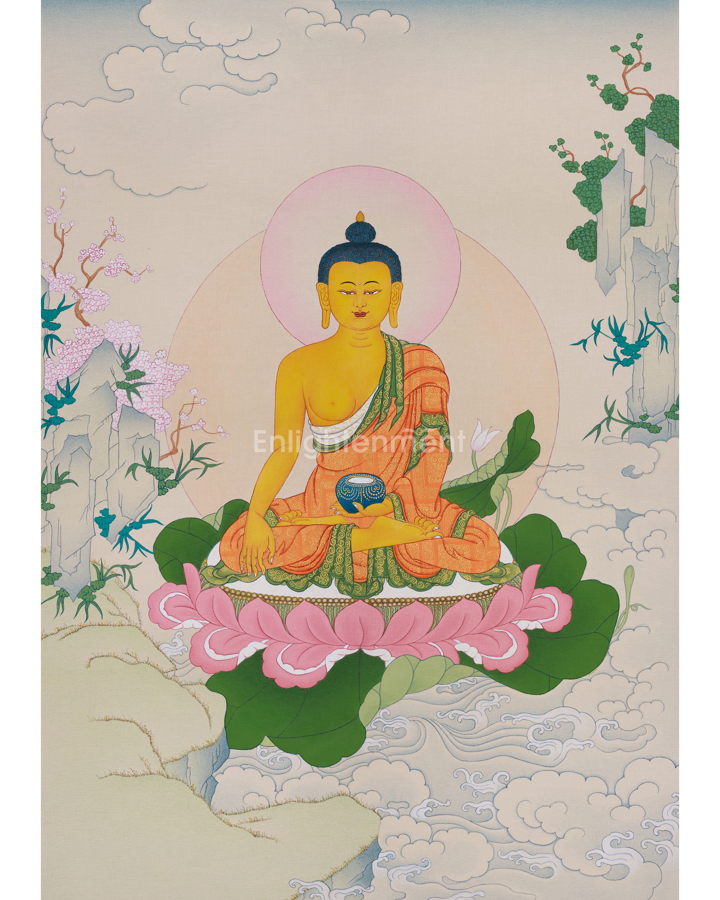 Historical Buddha Shakyamuni Artwork