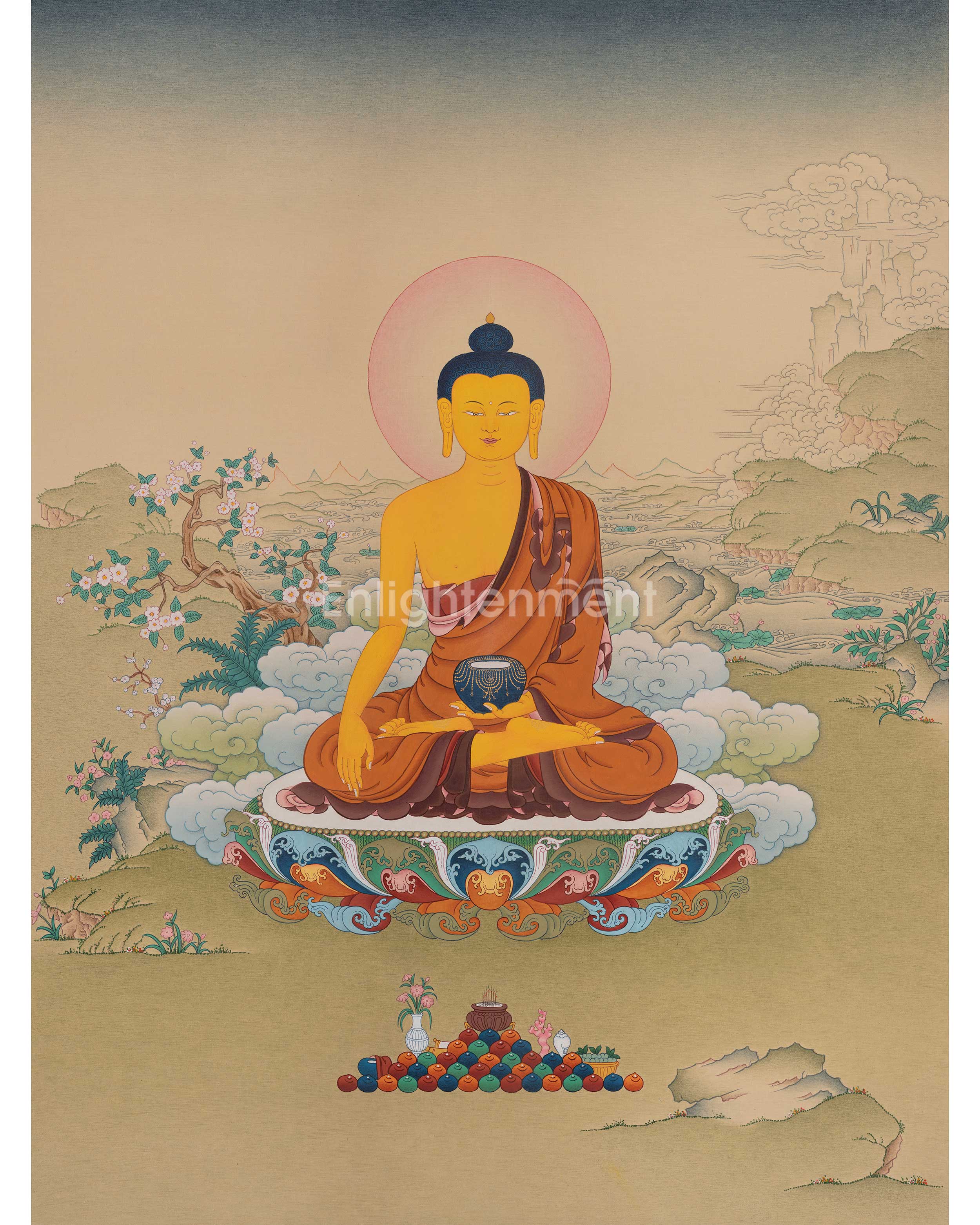 Historical Buddha Shakyamuni Spiritual Art