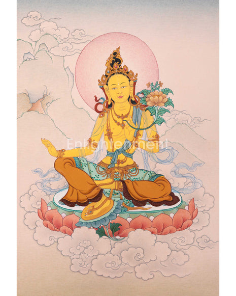 Humsvara Nadini Tara  | 21 Tara of Surya Gupta Thangka
