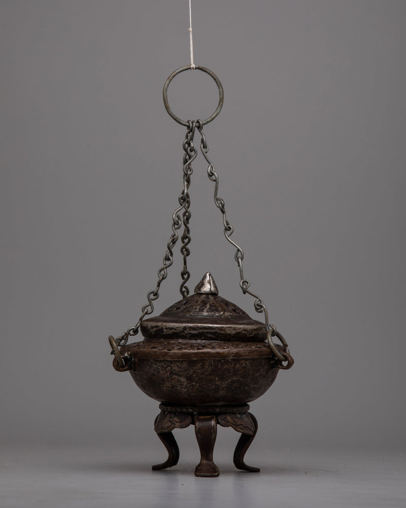 Iron Incense Burner