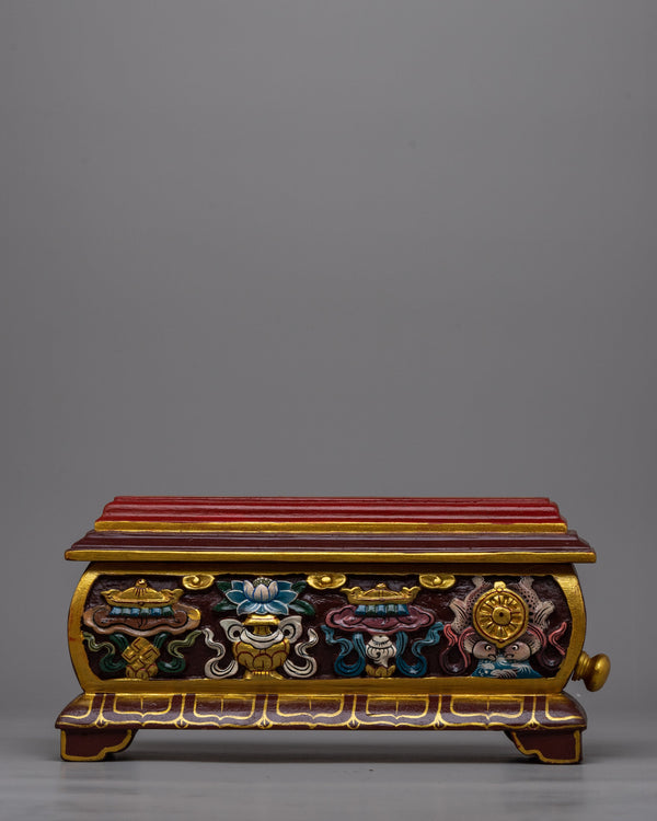 Wooden Incense Burner Box