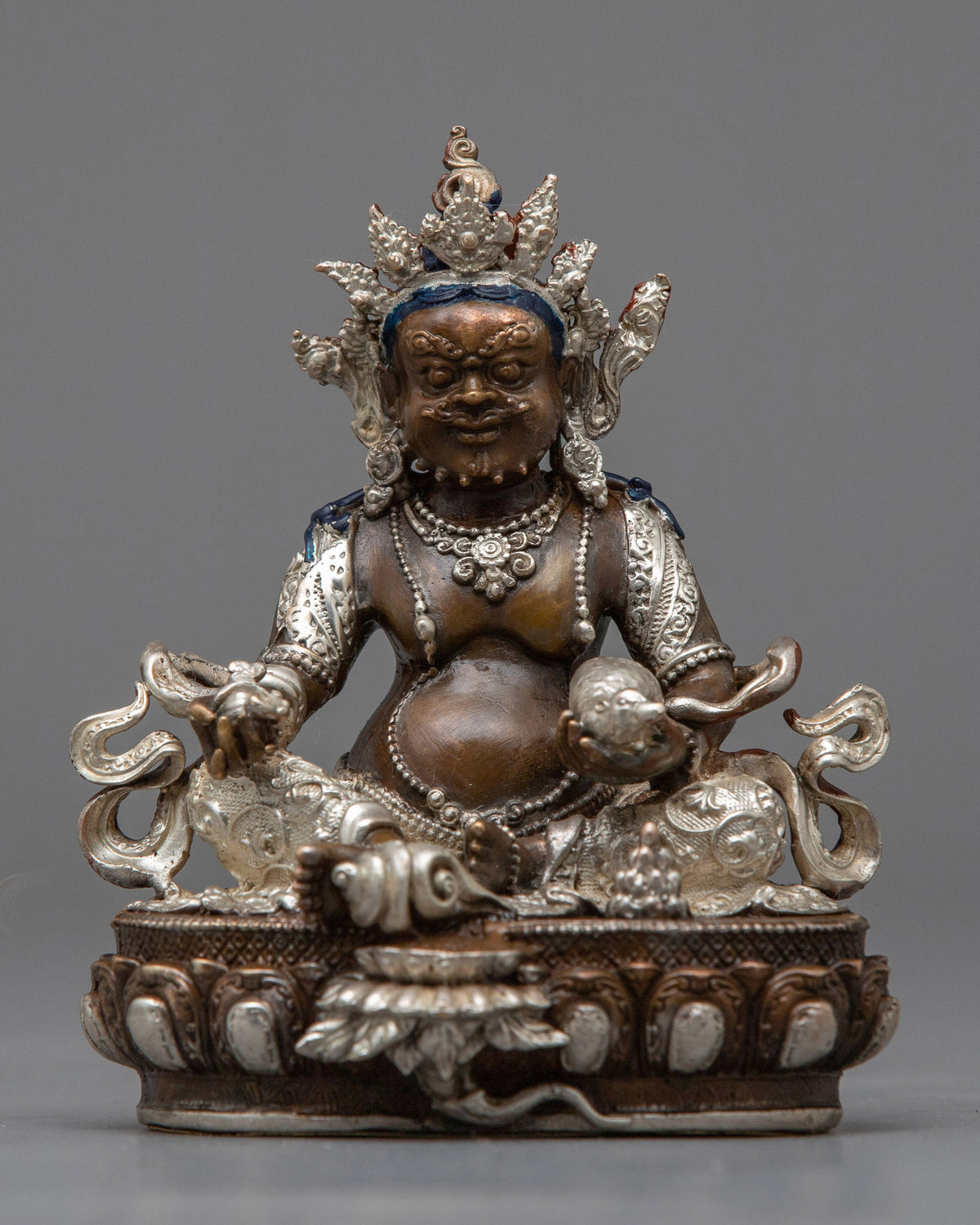 Tibetan Jambhala Statue | Invoke Prosperity and Abundance with the Sac