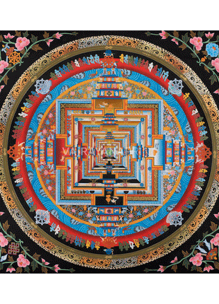 Kalachakra Mandala Thangka Print