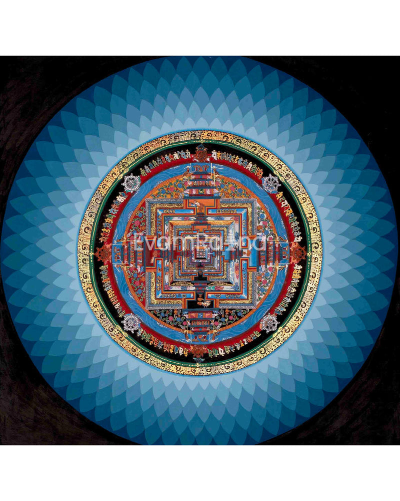 Thangka Kalachakra Mandala | Thangka Painting Nepal  | Wheel Of Time |