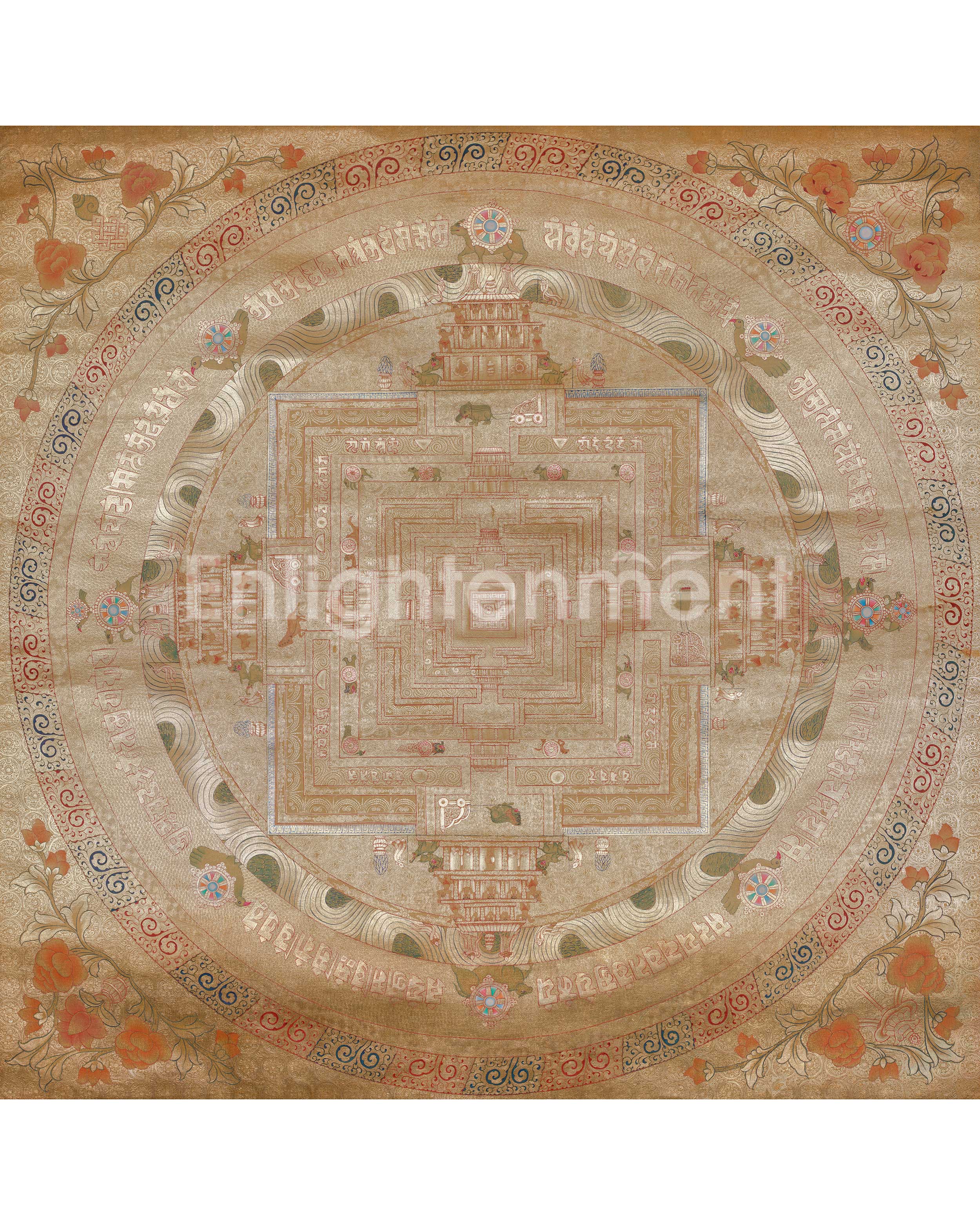 Kalachakra Mandala Himalayan Artwork