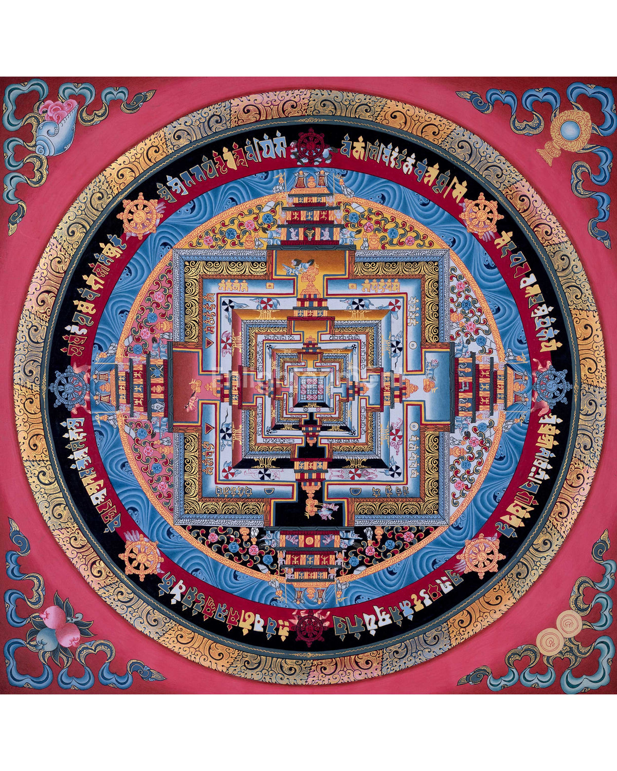 Kalachakra Mandala Thangka Artwork