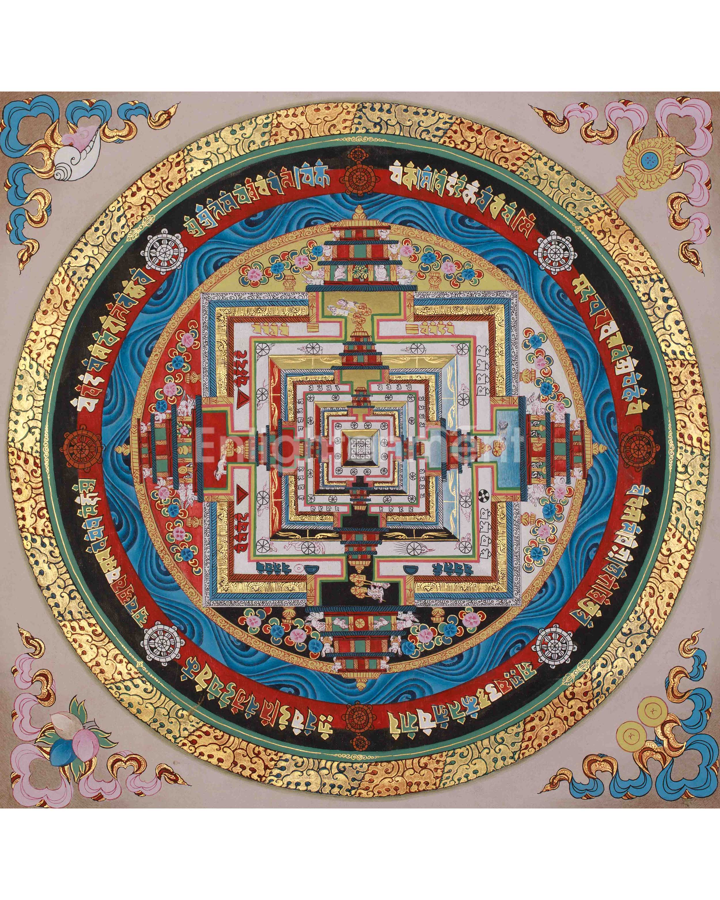 Kalachakra Mandala Wall Art 