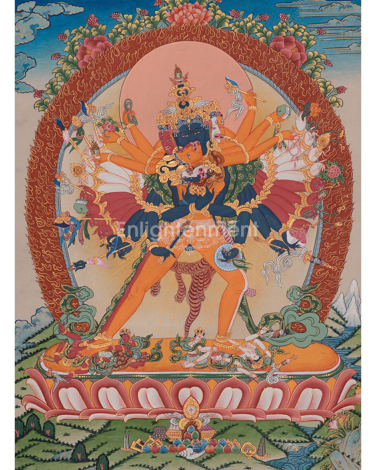 Kalachakra Thangka Painting