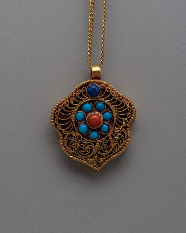 Handmade Copper Pendant 