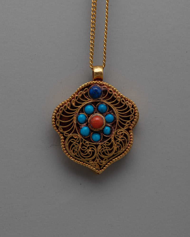 Handmade Copper Pendant 