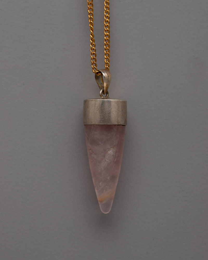 Healing Crystal Point Pendant