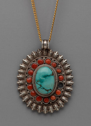Gemstone Locket Pendant