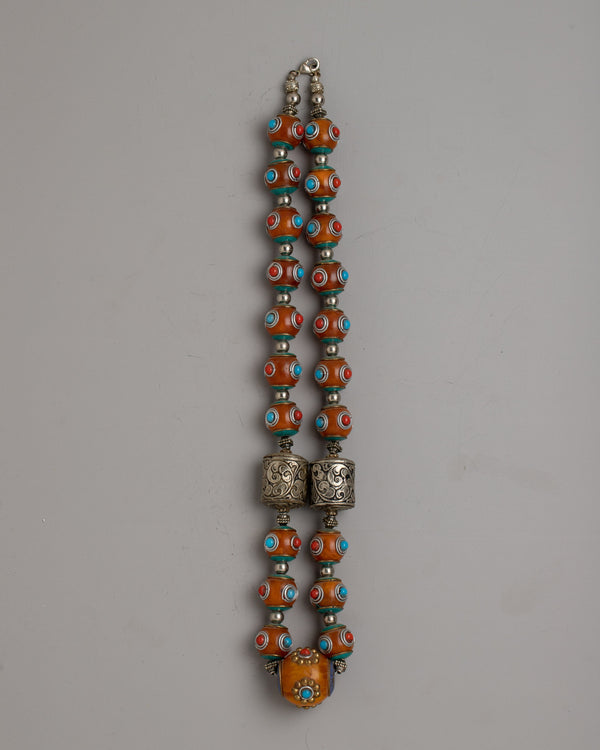 Amber Turquoise Necklace