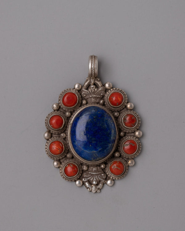 Red Coral Locket