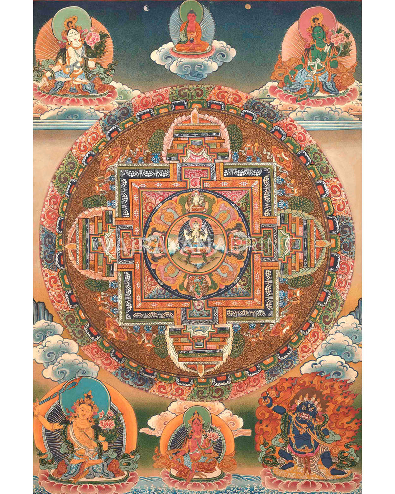 Lokeshvara Chenrezig Mandala