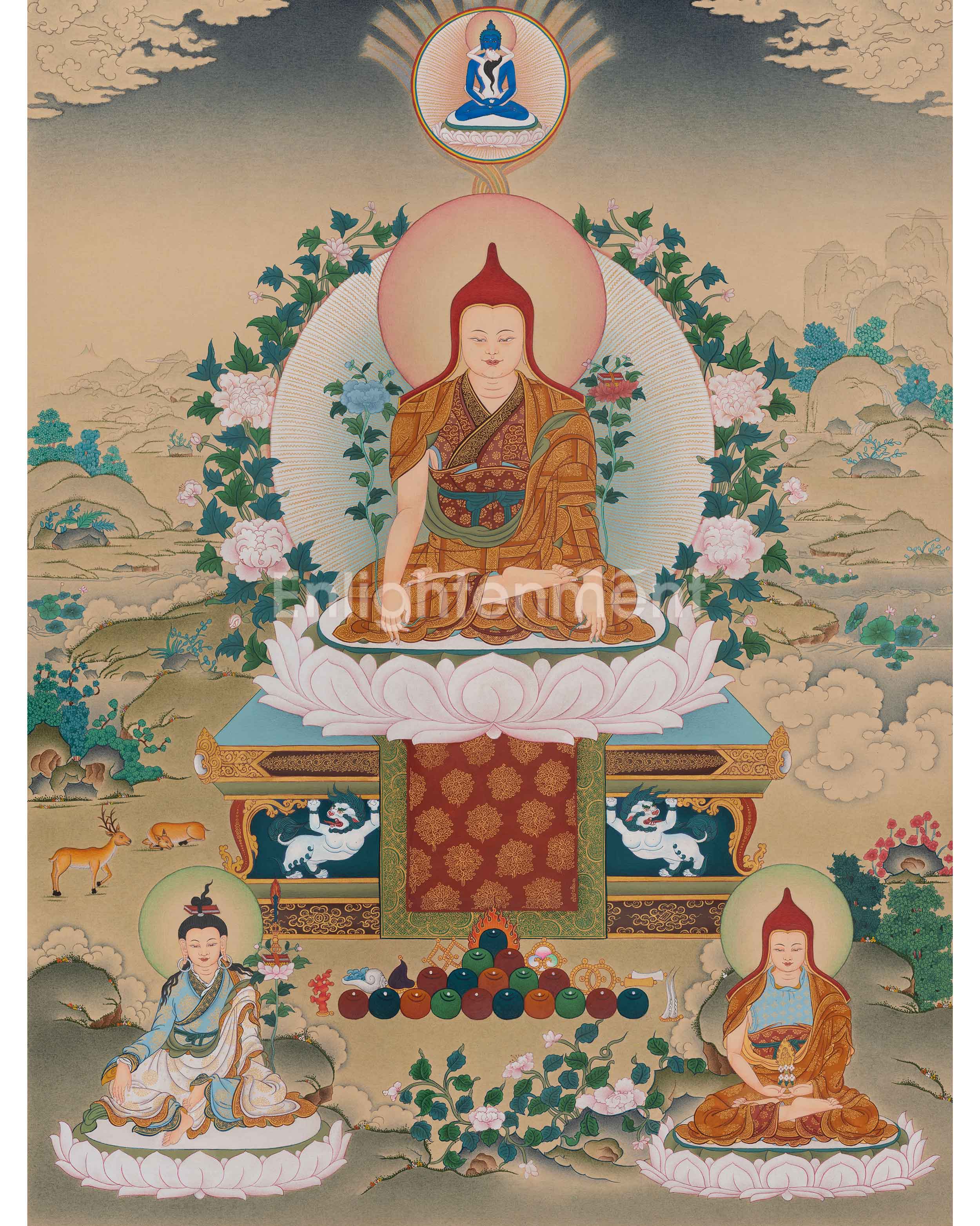 Longchenpa Sacred Thangka 