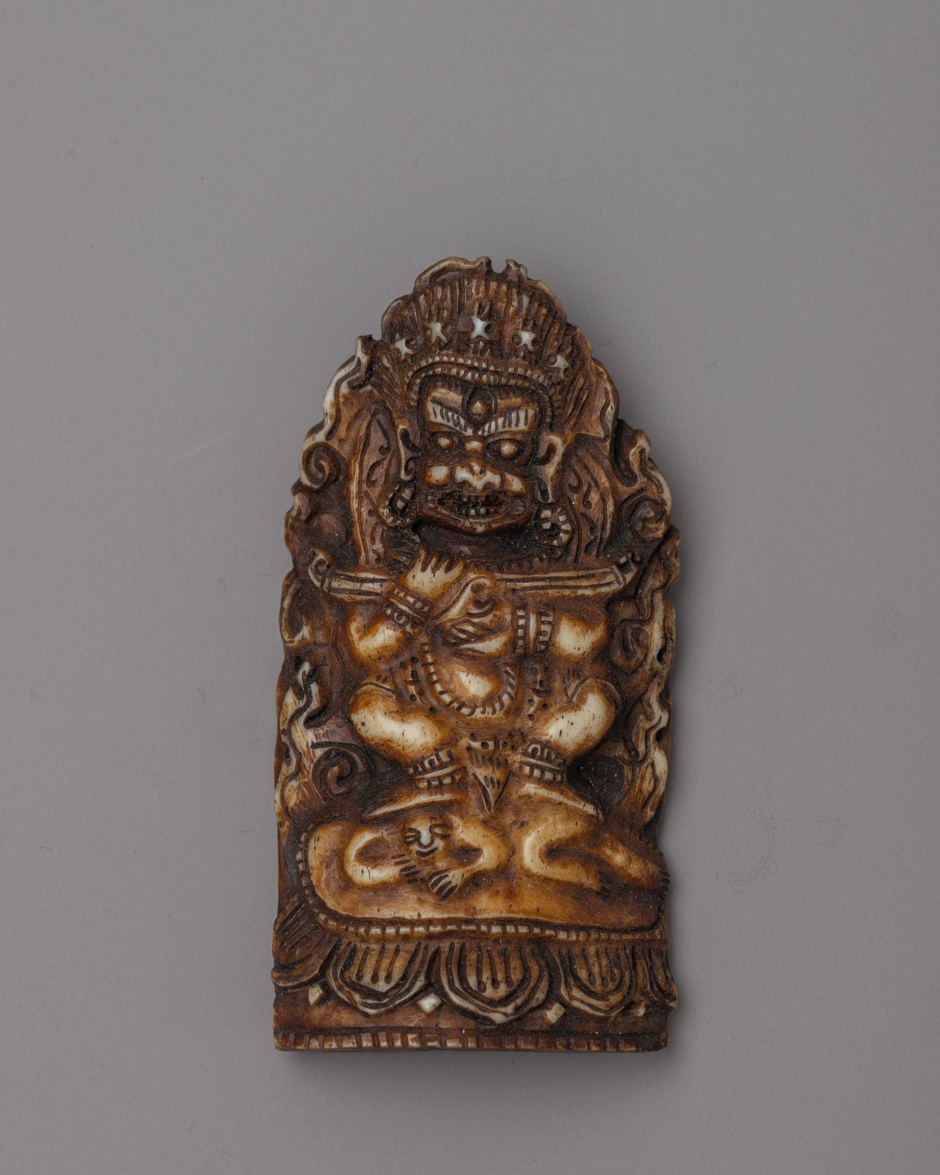 Authentic Mahakala Bone Stamp