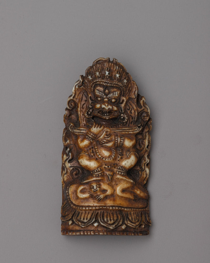 Authentic Mahakala Bone Stamp