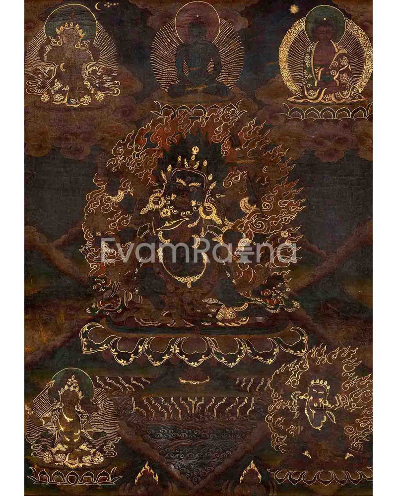 6 Armed Dharmapala Mahakala: