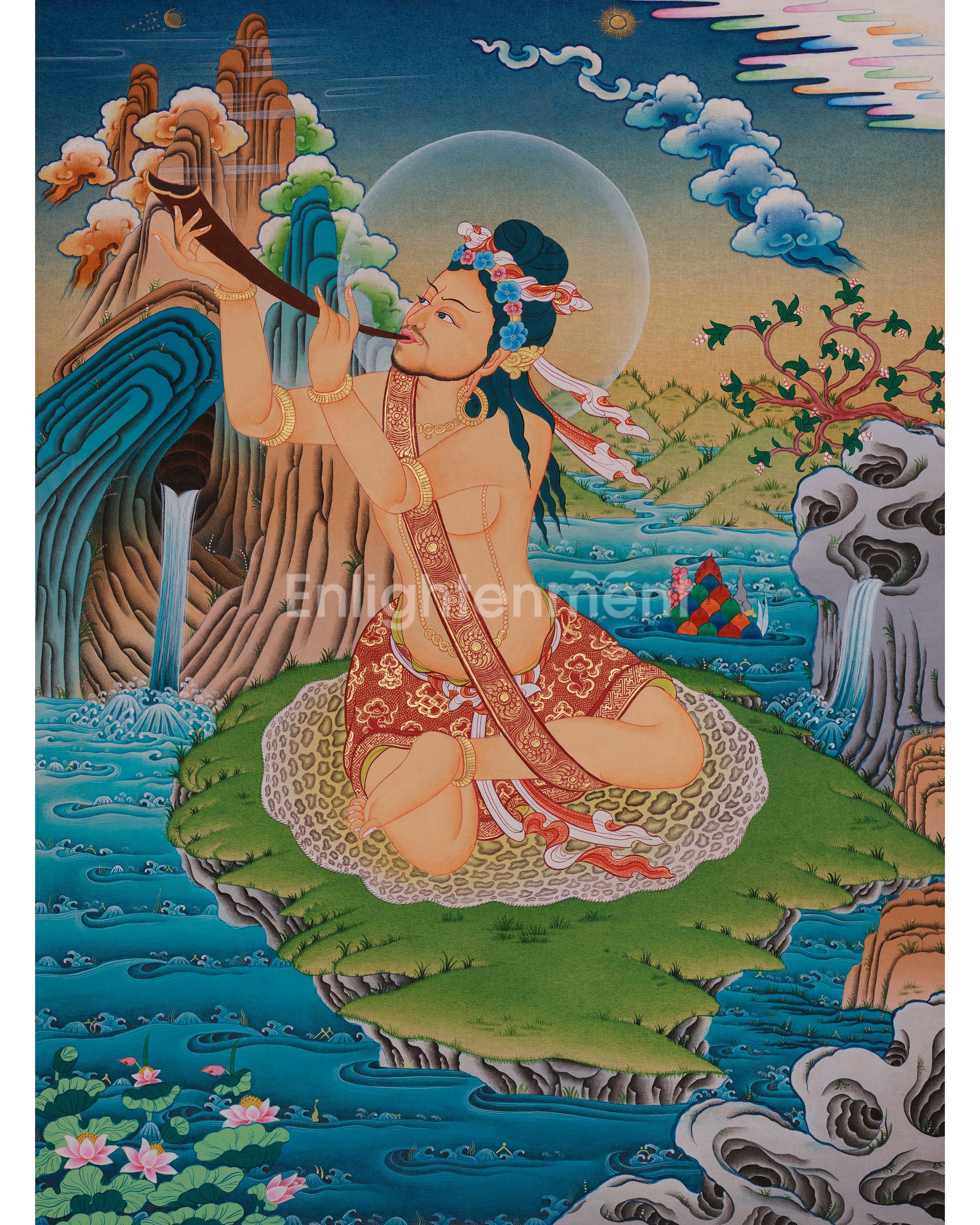 Mahasiddha Naropa Thangka