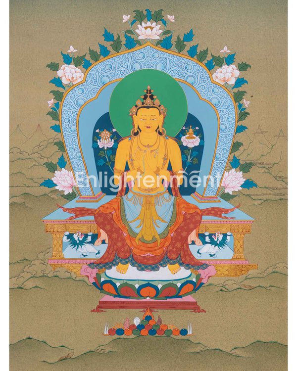 Maitreya Buddha Thangka Art