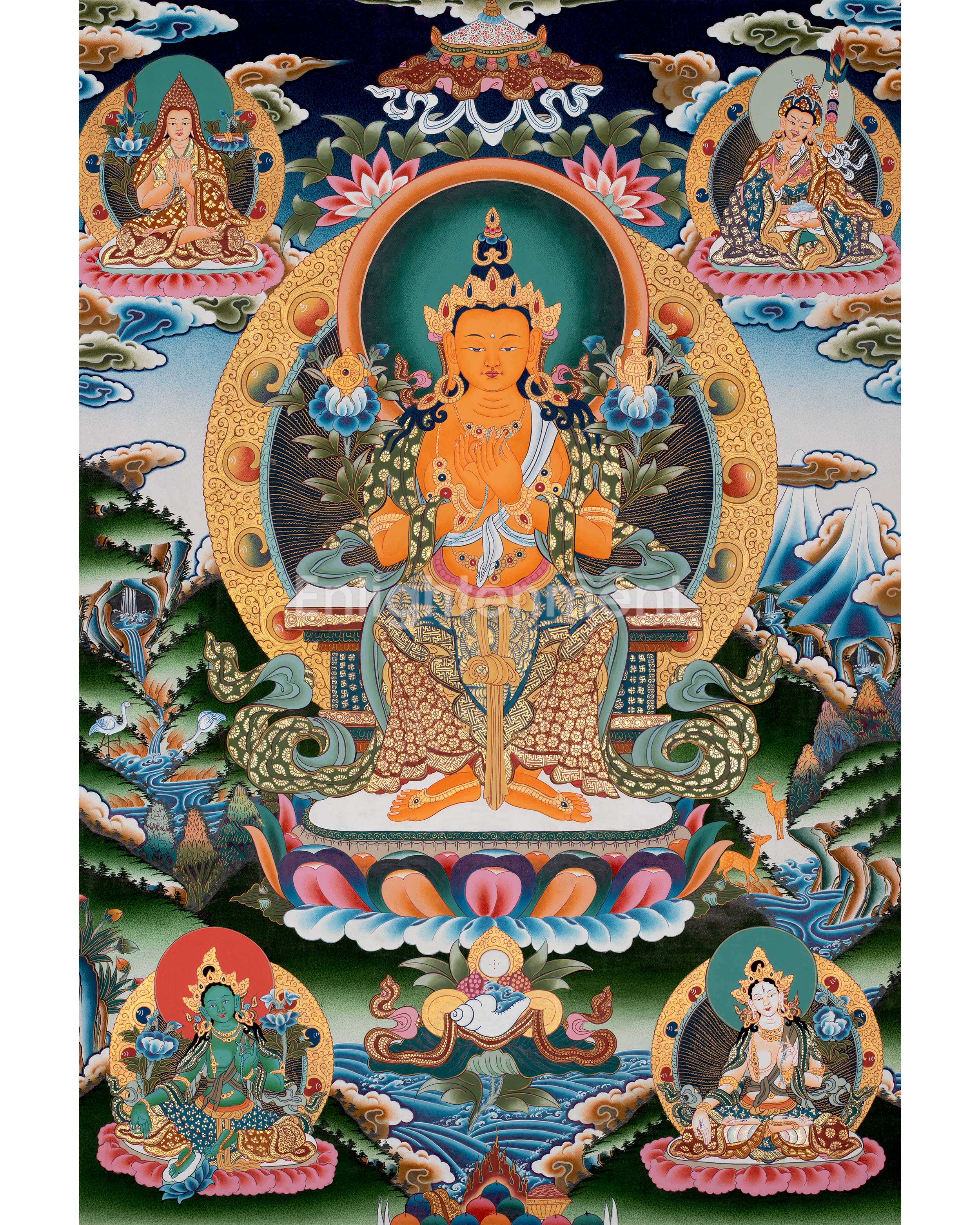Maitreya Buddha Thangka 