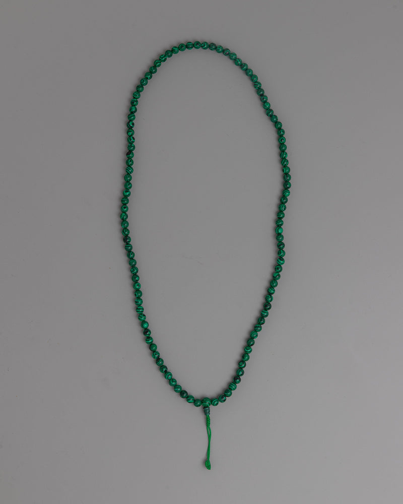 Malachite Mala Beads