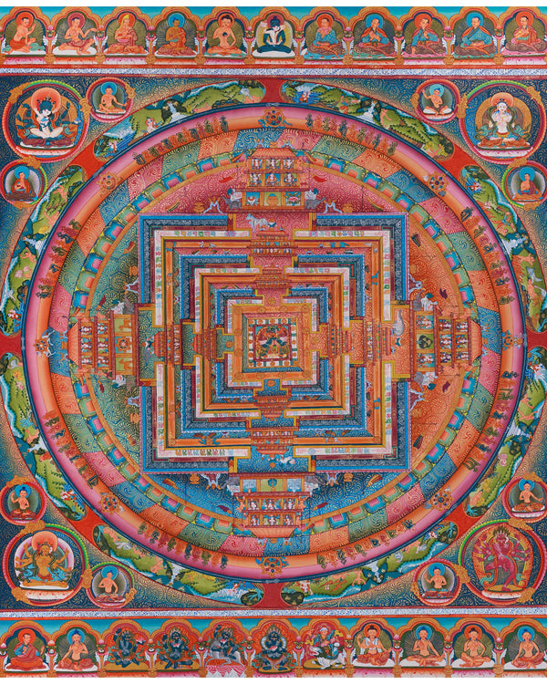 Hand Painted Chakrasamvara Mandala