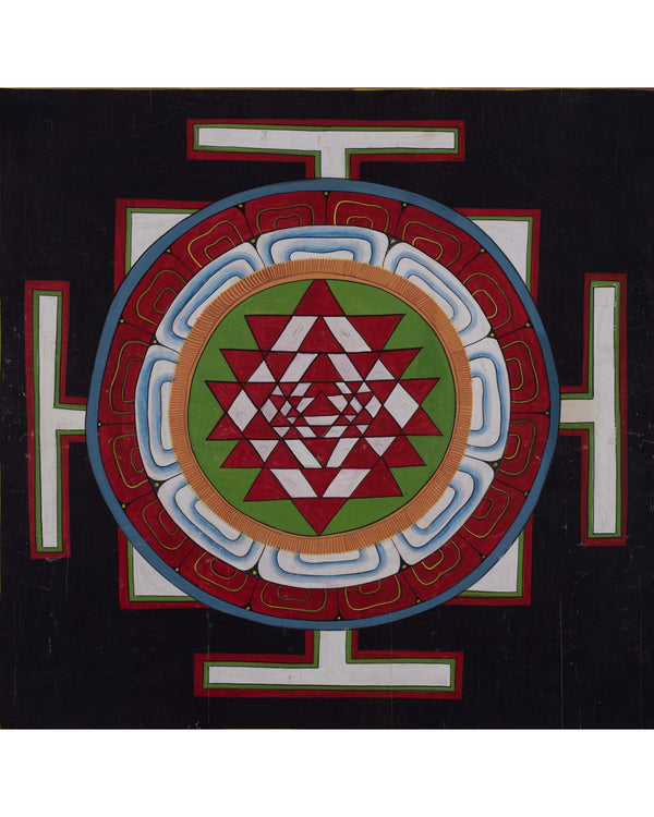 Vintage Shree Yantra Mandala&nbsp;