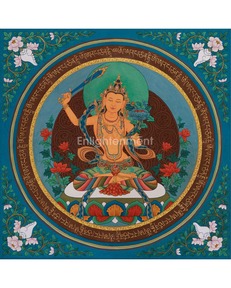 Manjushri Mantra Mandala