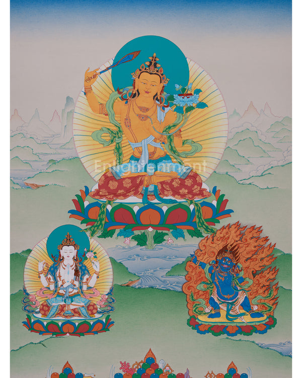 The Great Three Bodhisattvas