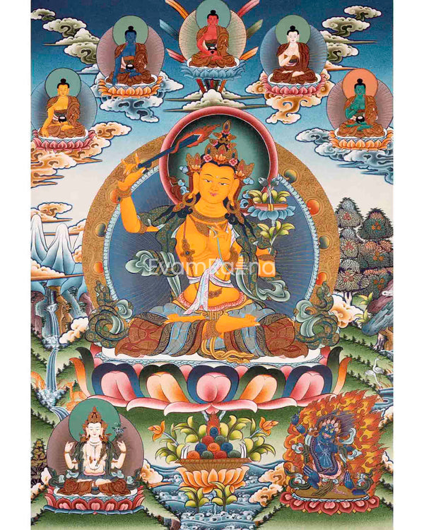 Manjushree Thangka Art 