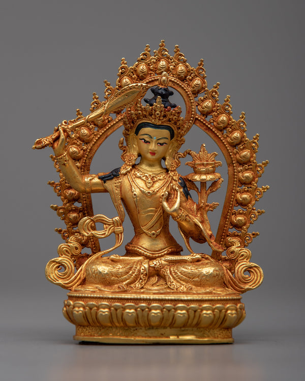 Mini Manjushri Statue