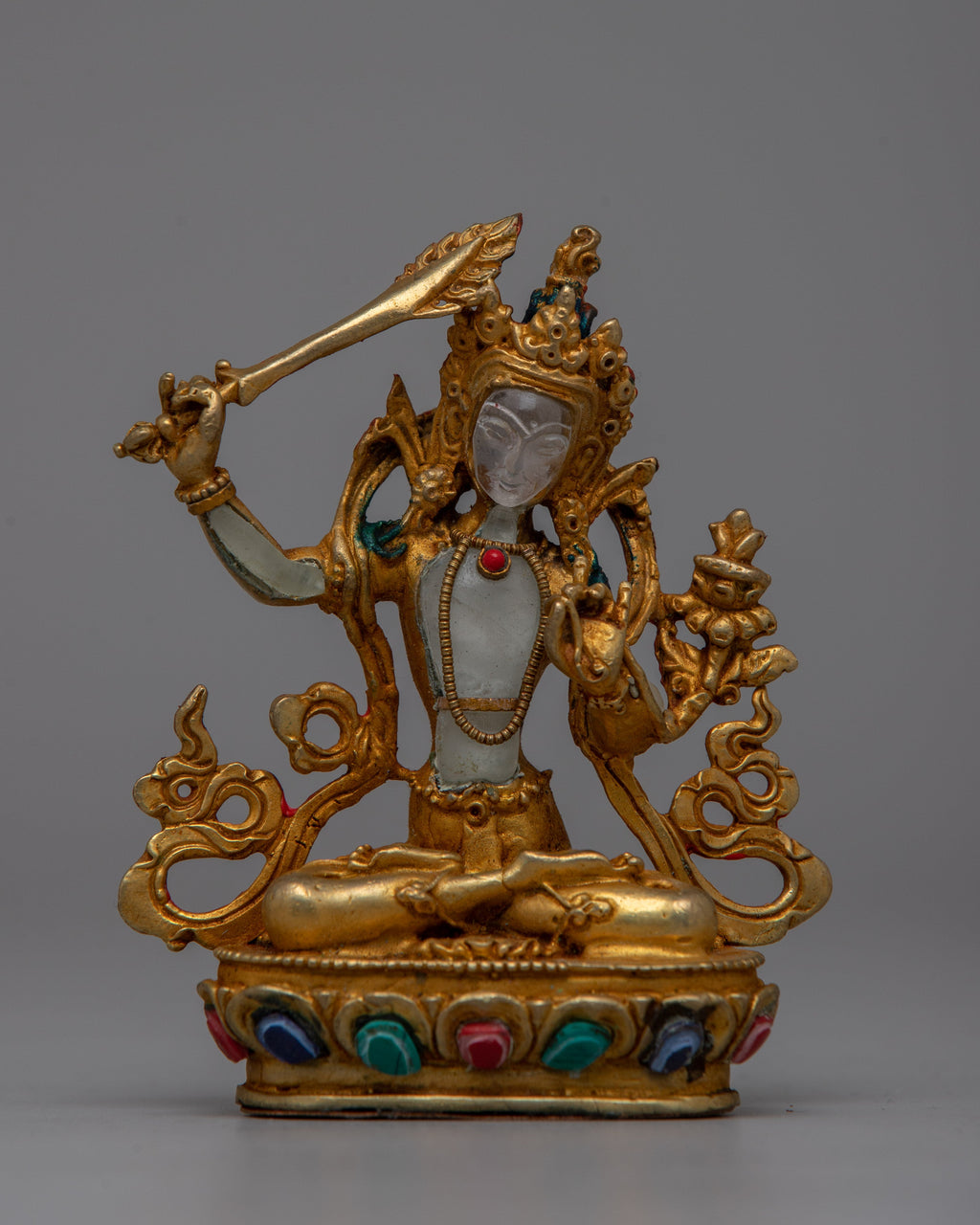 Manjushri Kadampa Statue Eternal Beacon Of Compassion And Knowledge manjushri-kadampa-statue-eternal-beacon-of-compassion-and-knowledge