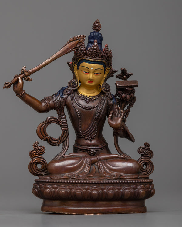 Machine made Manjushri Statue