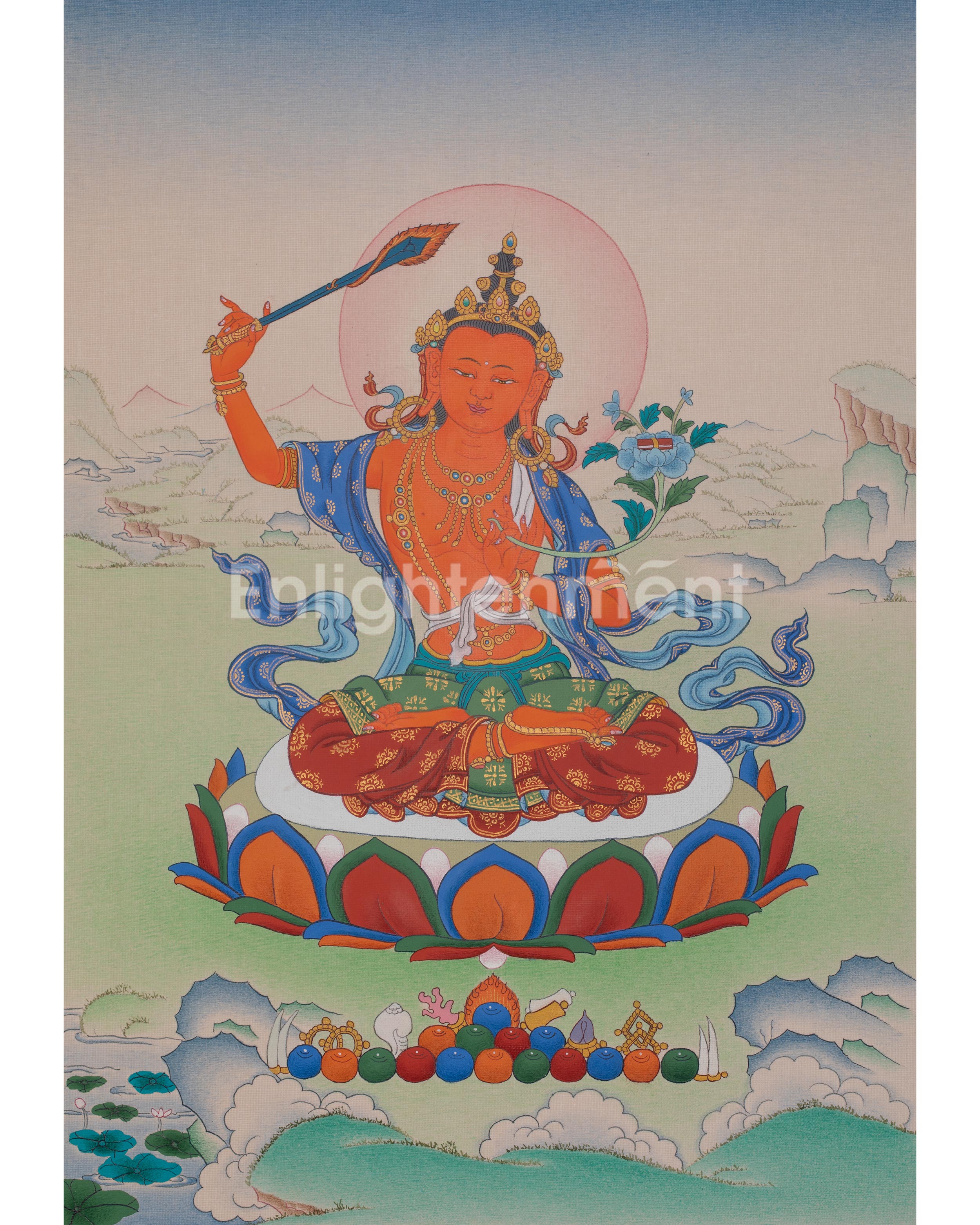 Manjushri Buddhist Art