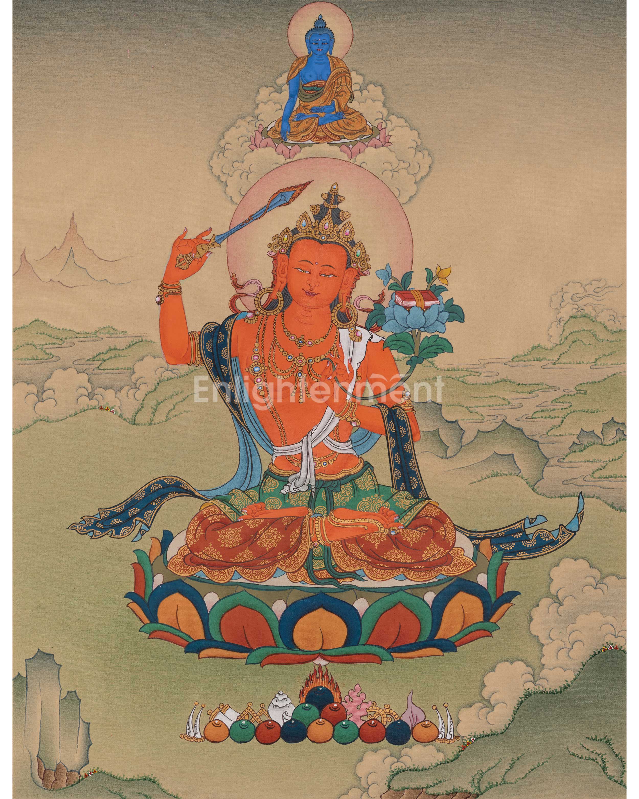Manjushri Jampalyang Thangka