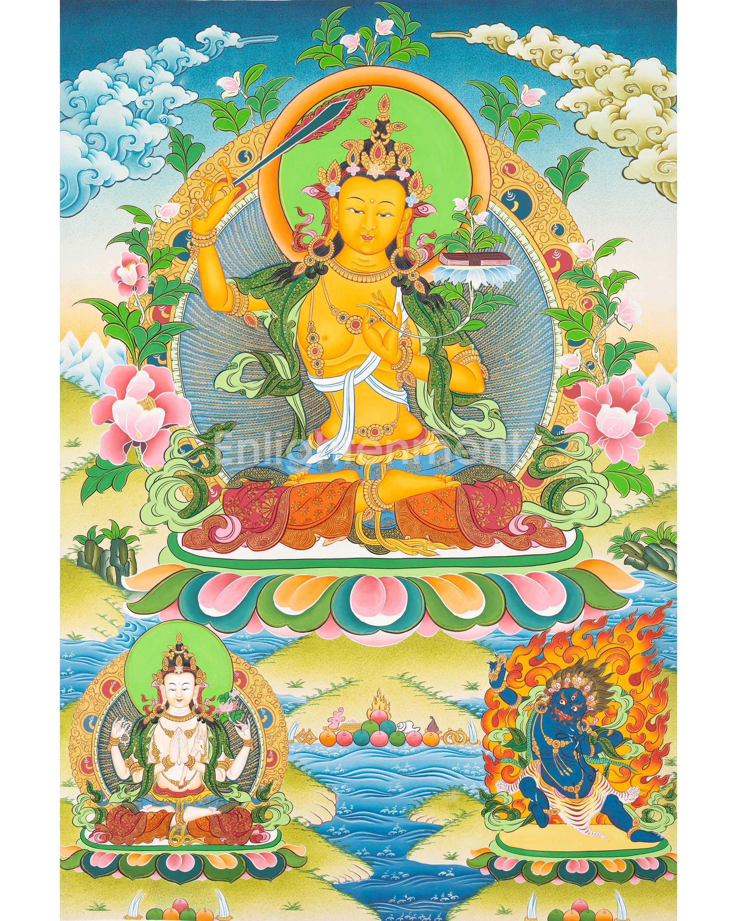 Manjushri Thangka 