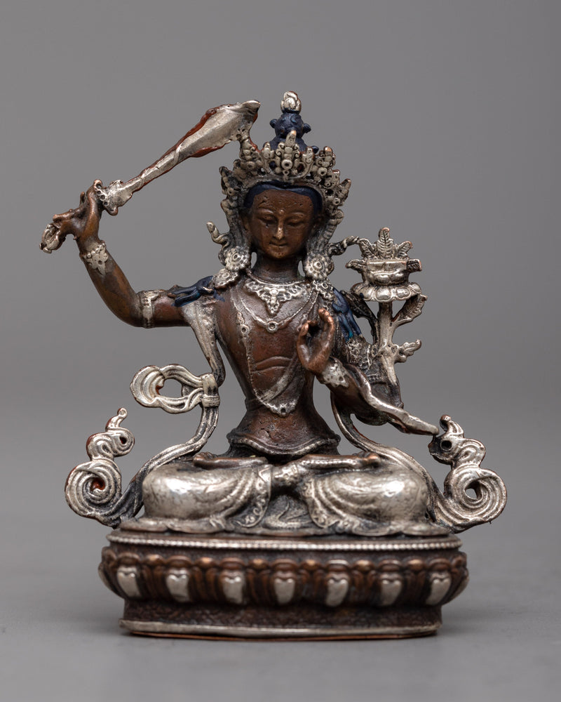 Miniature Manjushri Statue