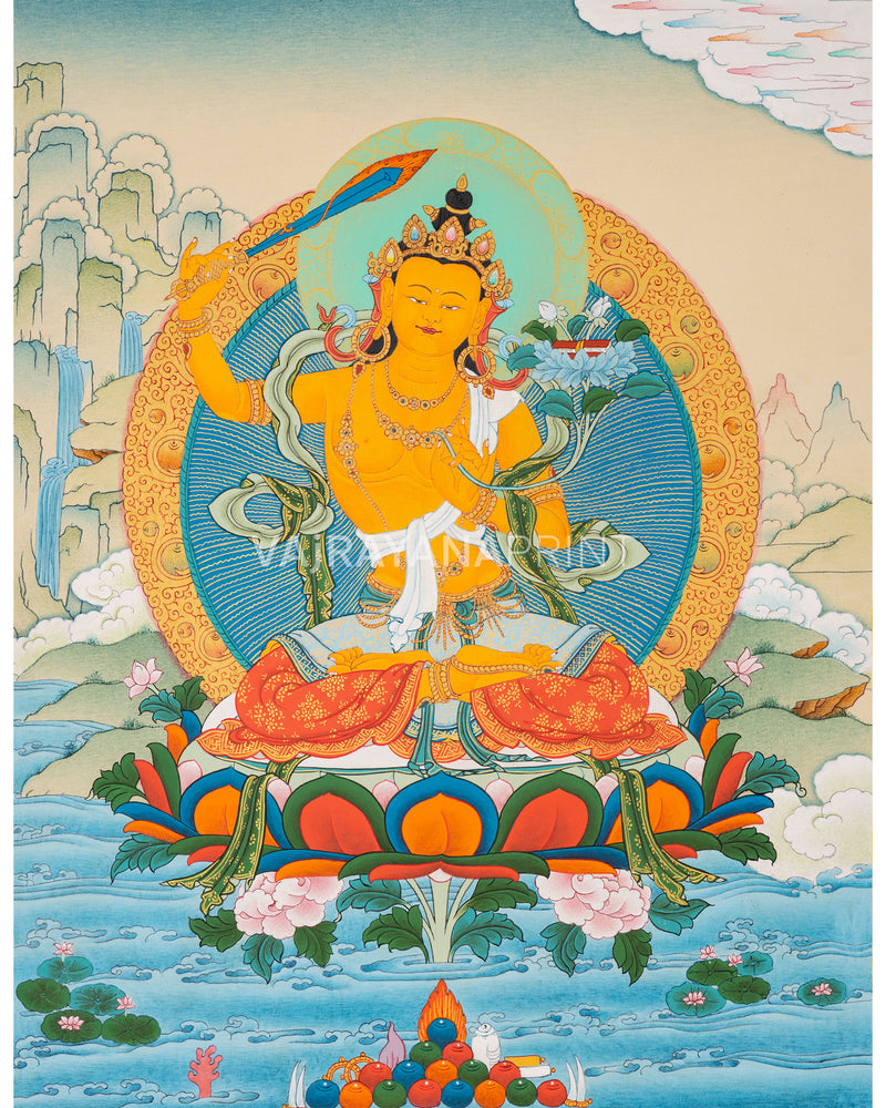 Chenresig-Manjushri-Vajrapani| Thangka Print Set