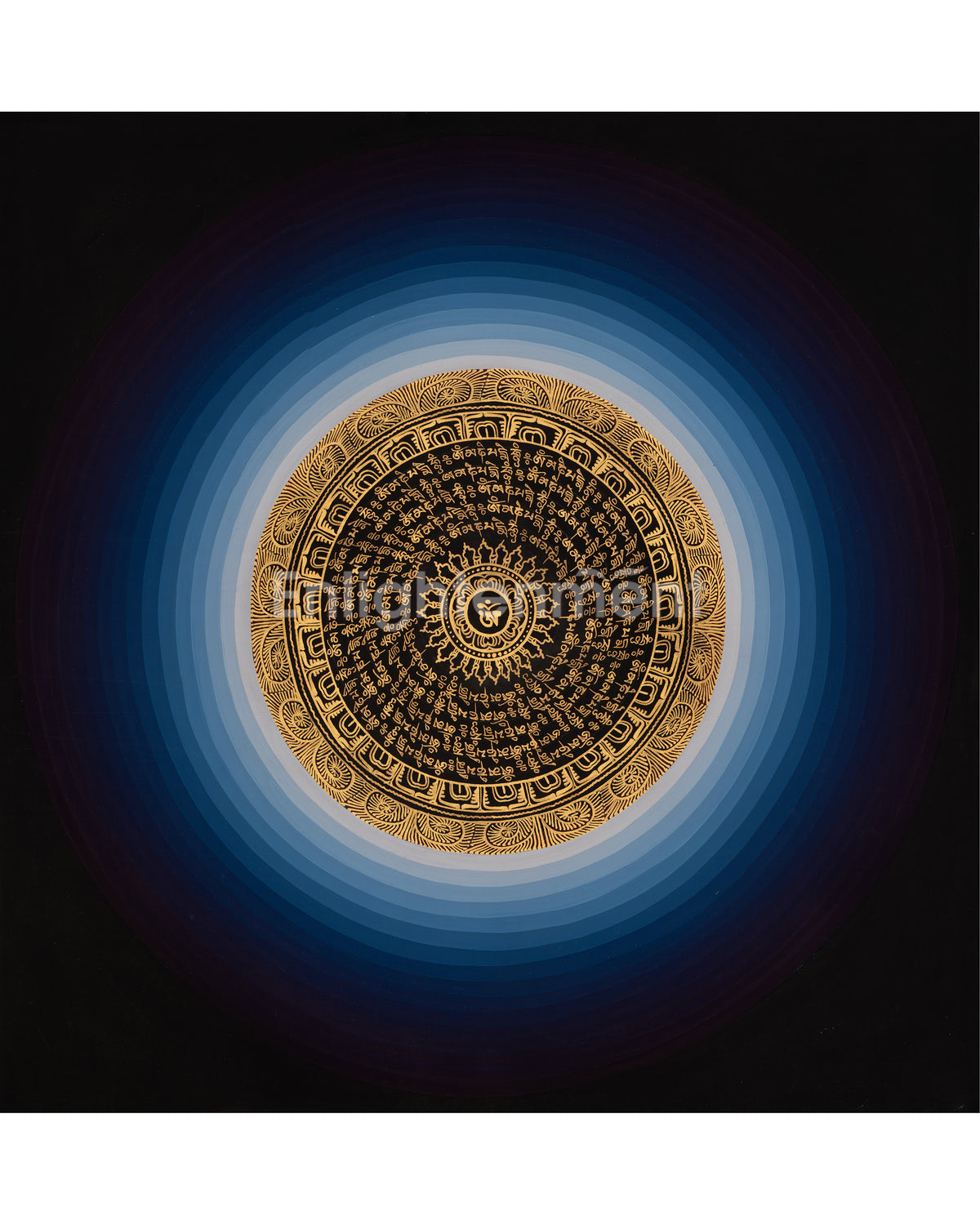 Mantra Mandala Tibetan Art 